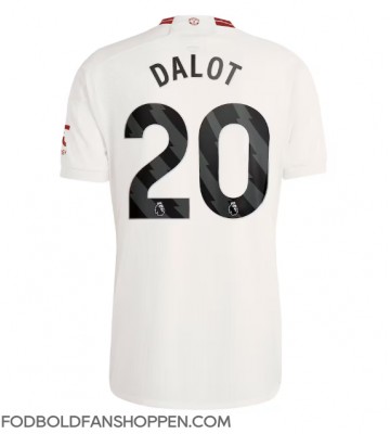 Manchester United Diogo Dalot #20 Tredjetrøje 2023-24 Kortærmet